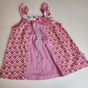 Naartjie sz 3 girl pink tank tunic New